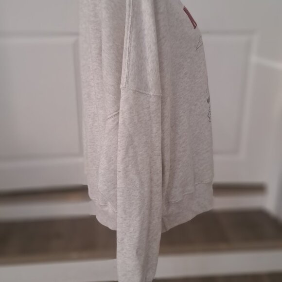 Vintage Abercrombie & Fitch Soft Collection SweatShirt  XL Gray/ Red Pullover - Picture 5 of 8